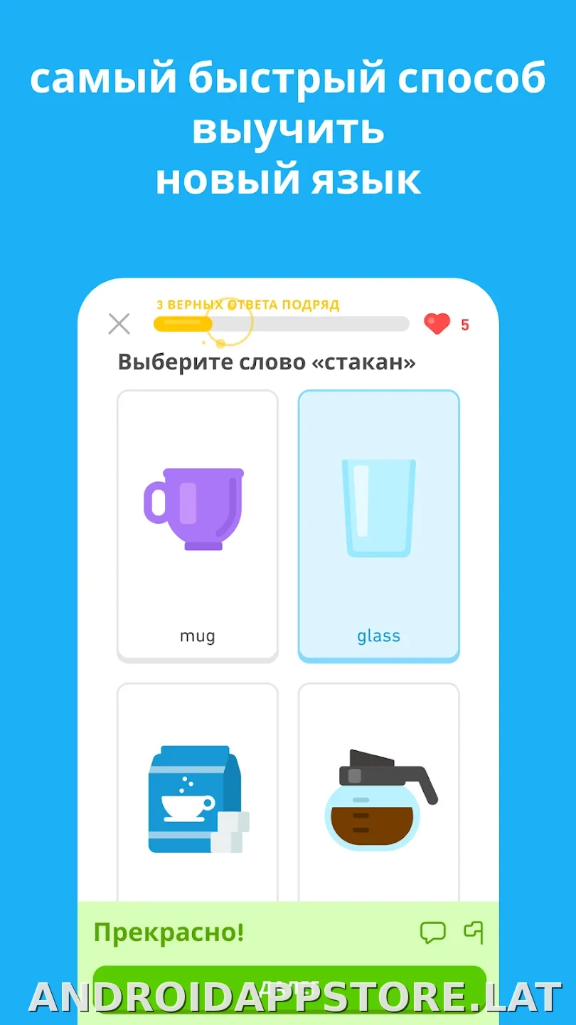 Дуолинго скриншот 5