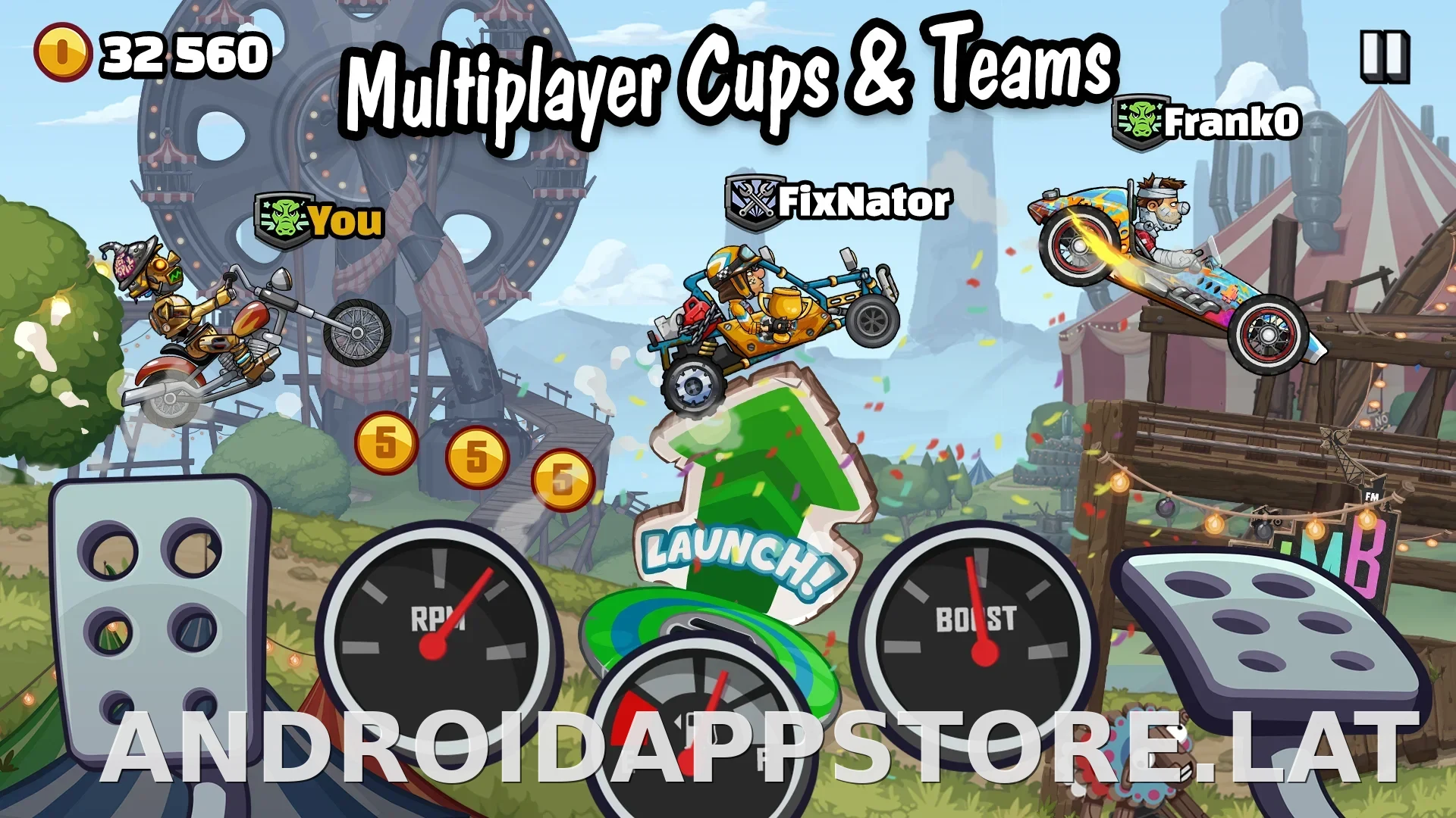 Hill Climb Racing 2 скриншот 3