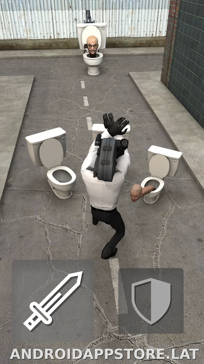 Toilet Fight скриншот 4