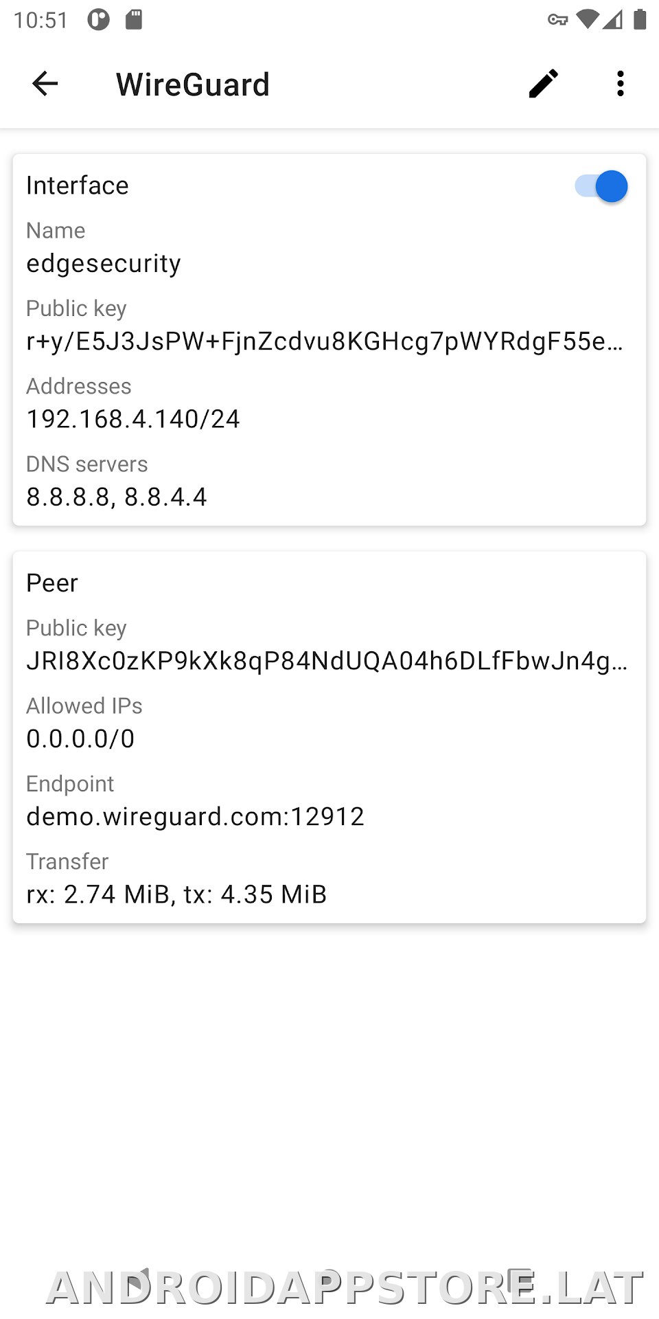 WireGuard скриншот 2